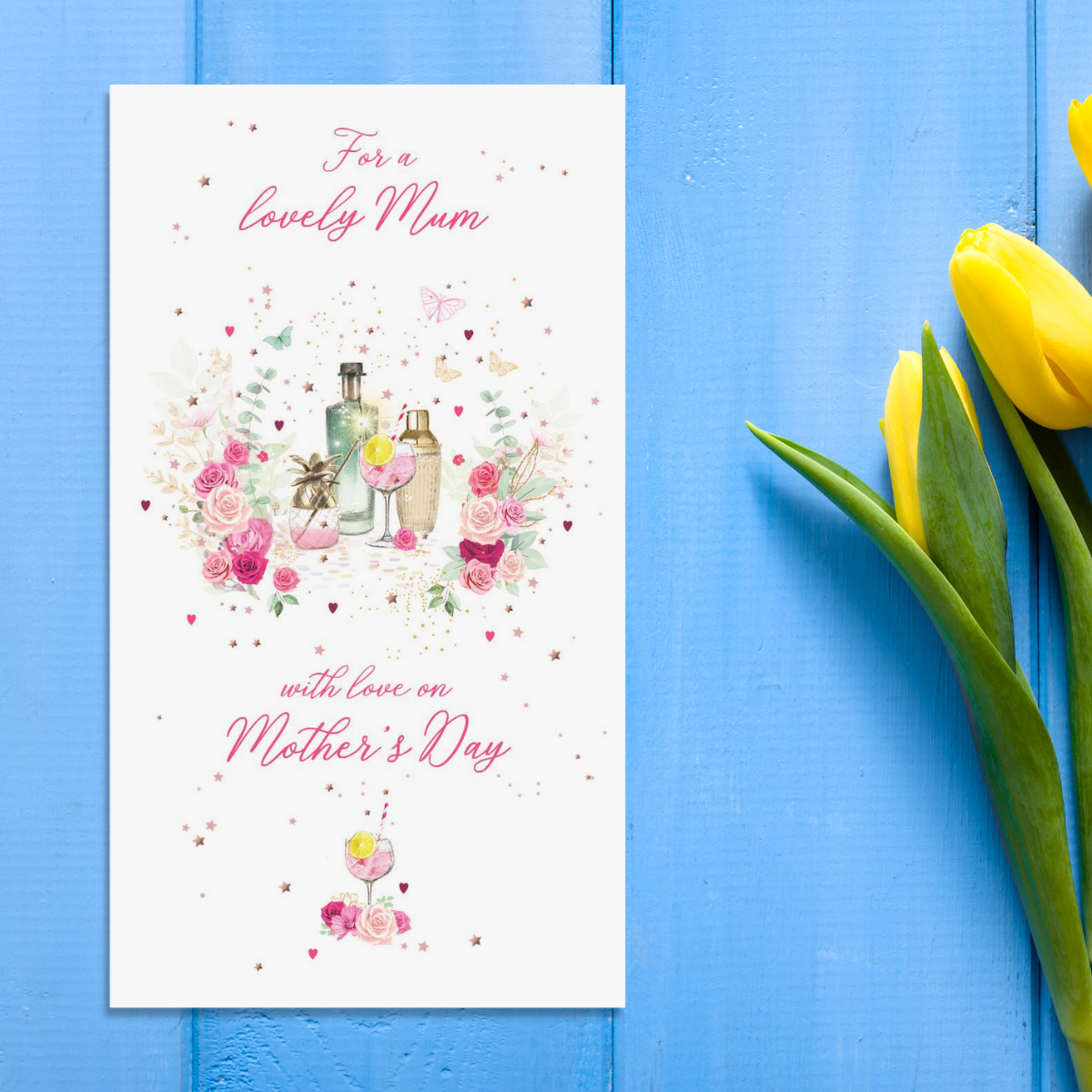 Cocktail Themed Mother's Day Design In Full
