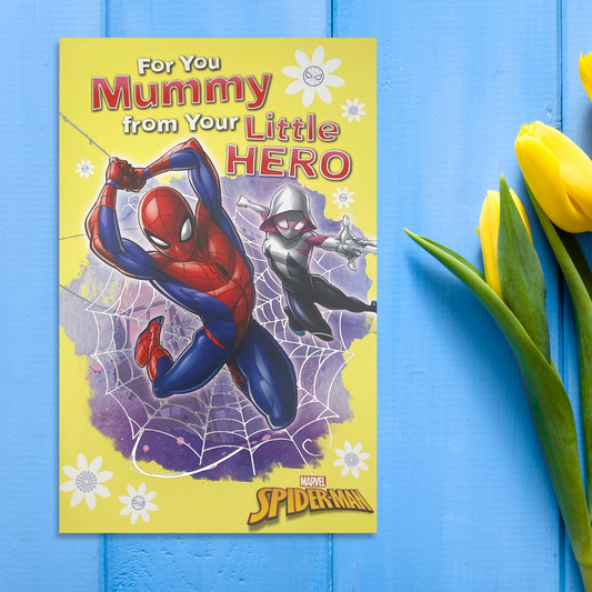 Spiderman Mummy Mother's Day Design Featuring Spiderman