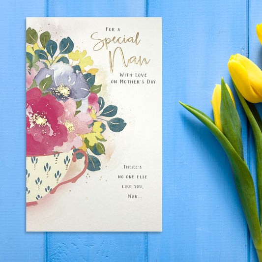 Special Nan Mother's Day Design Displayed Forward Facing