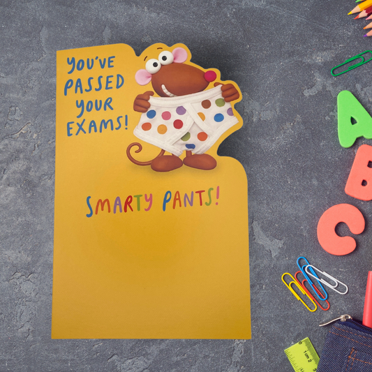 Passed Exams Card - Smarty Pants