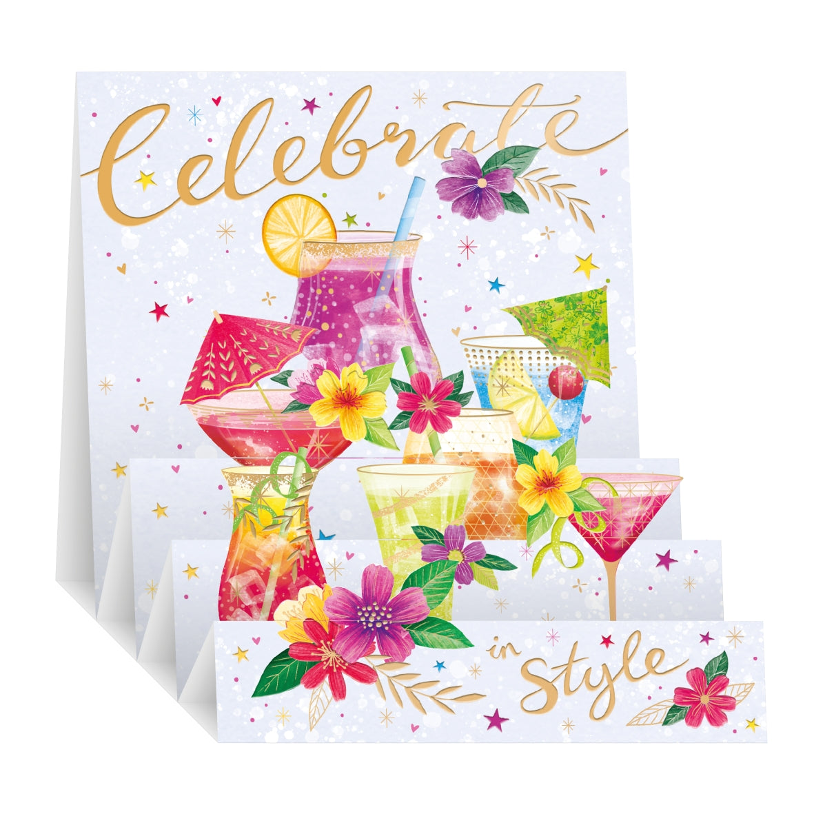 Zig Zag Pop Up Card - Celebrate In Style