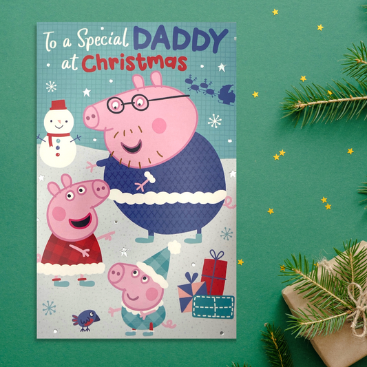 Full colour Peppa Pig and Daddy Pig design