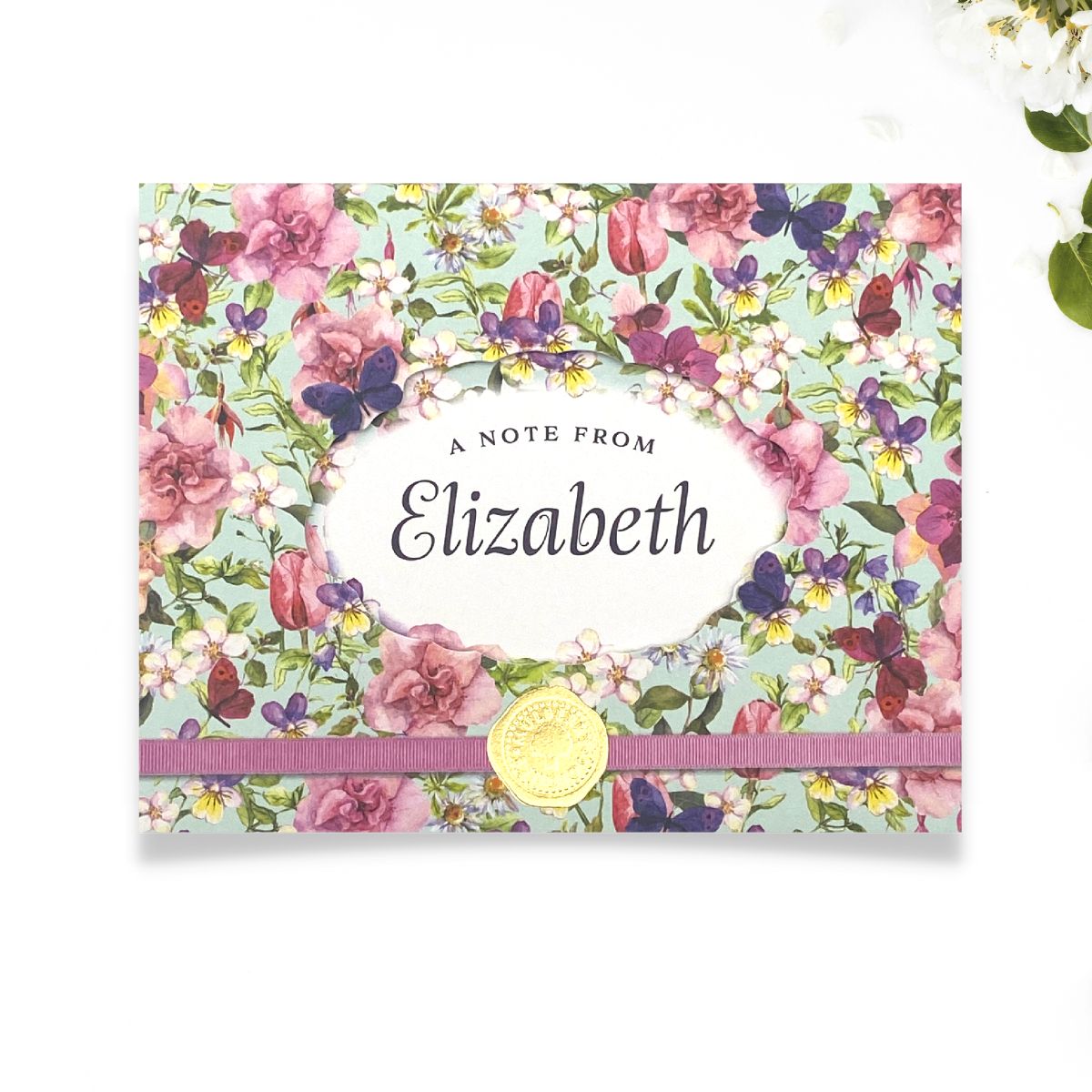 Notelets - 8 x Elizabeth With Envelopes