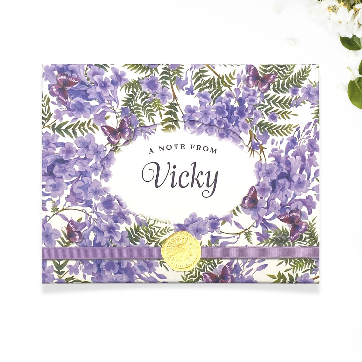 Notelets - Vicky - 8 x With Envelopes