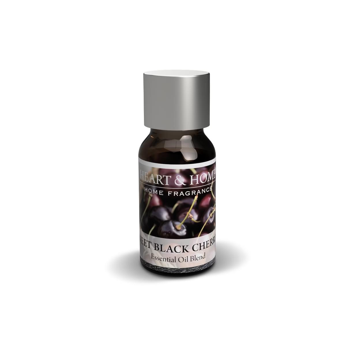 Bottle Of Sweet Black Cherry Essential Oil Displayed