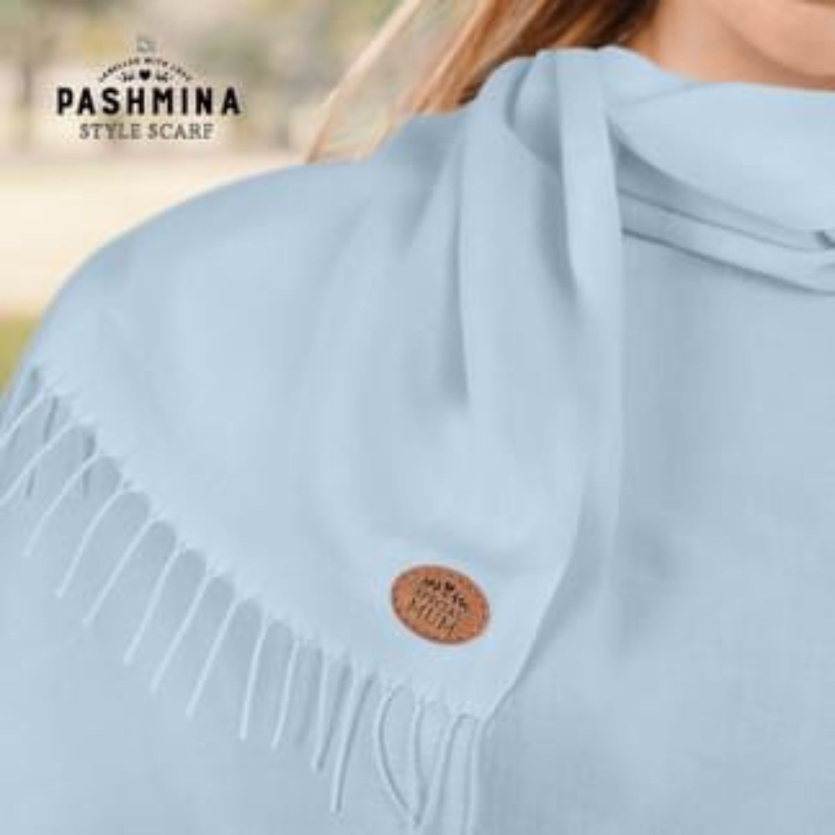 Pashmina Labelled With Love - Mum