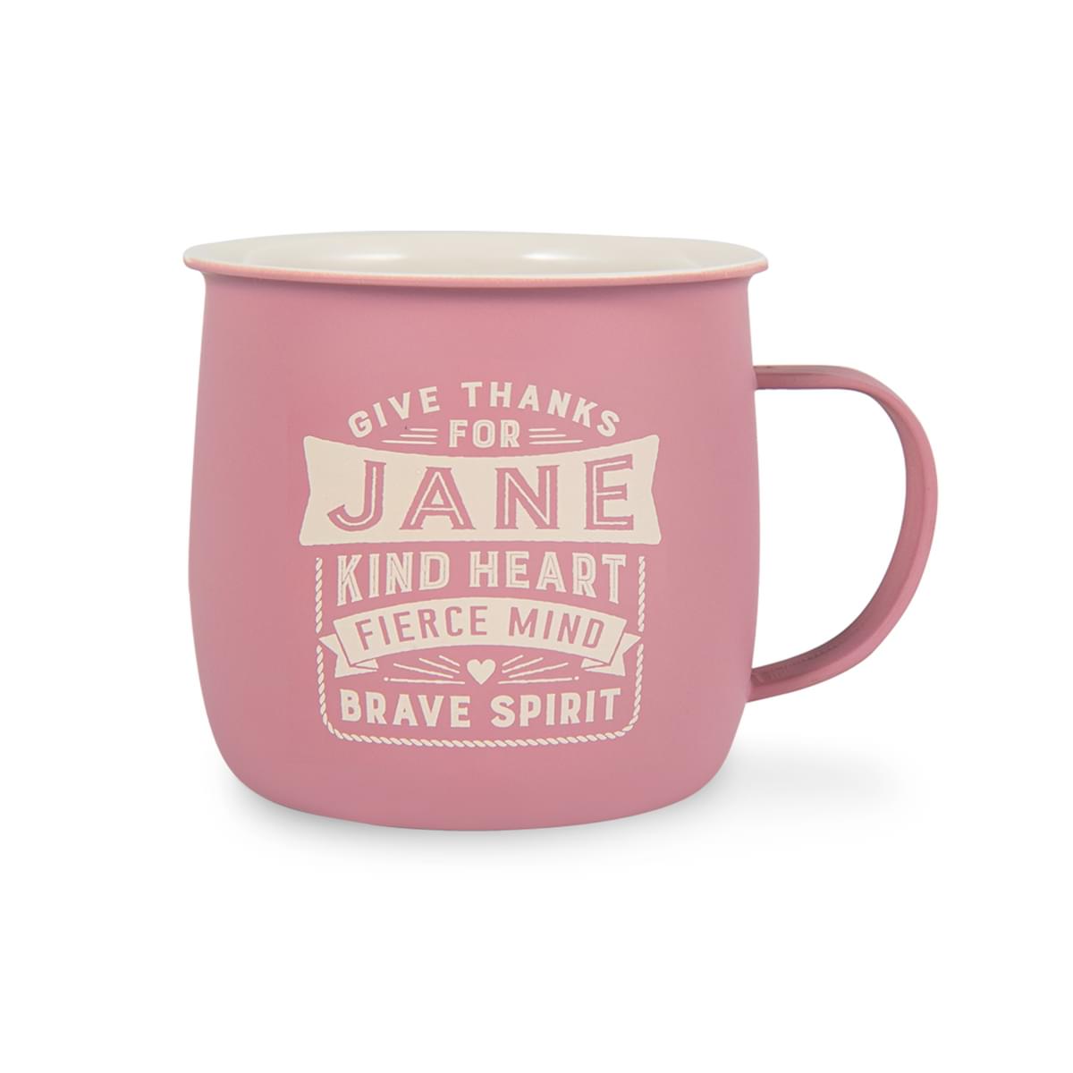 Outdoor Jane Mug shown without packaging.