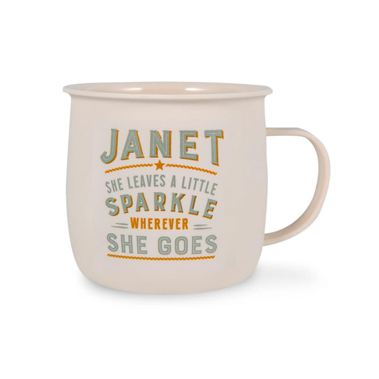 Outdoor Janet Mug shown without packaging.