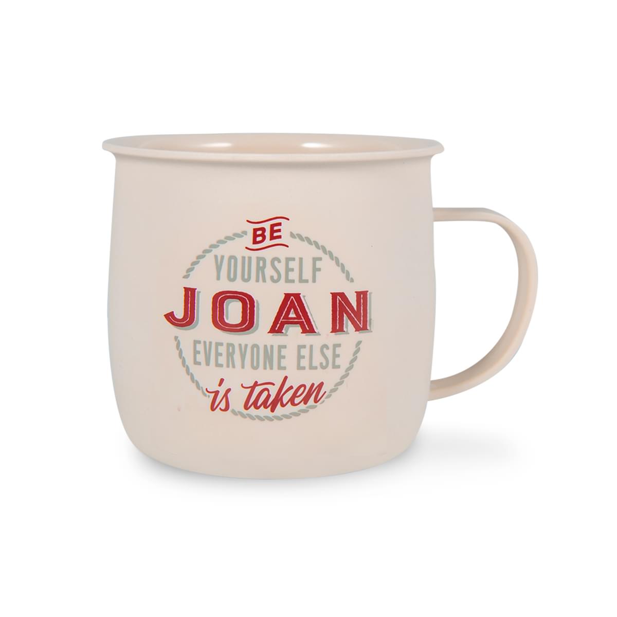 Outdoor Joan Mug shown without packaging.