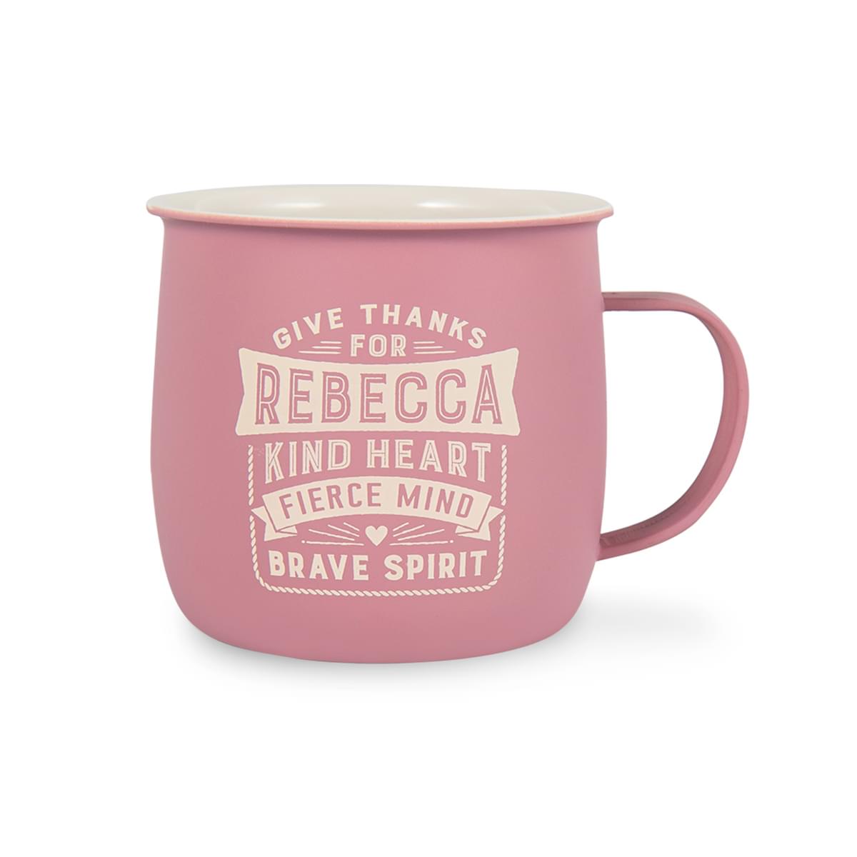 Outdoor Rebecca Mug shown without packaging.