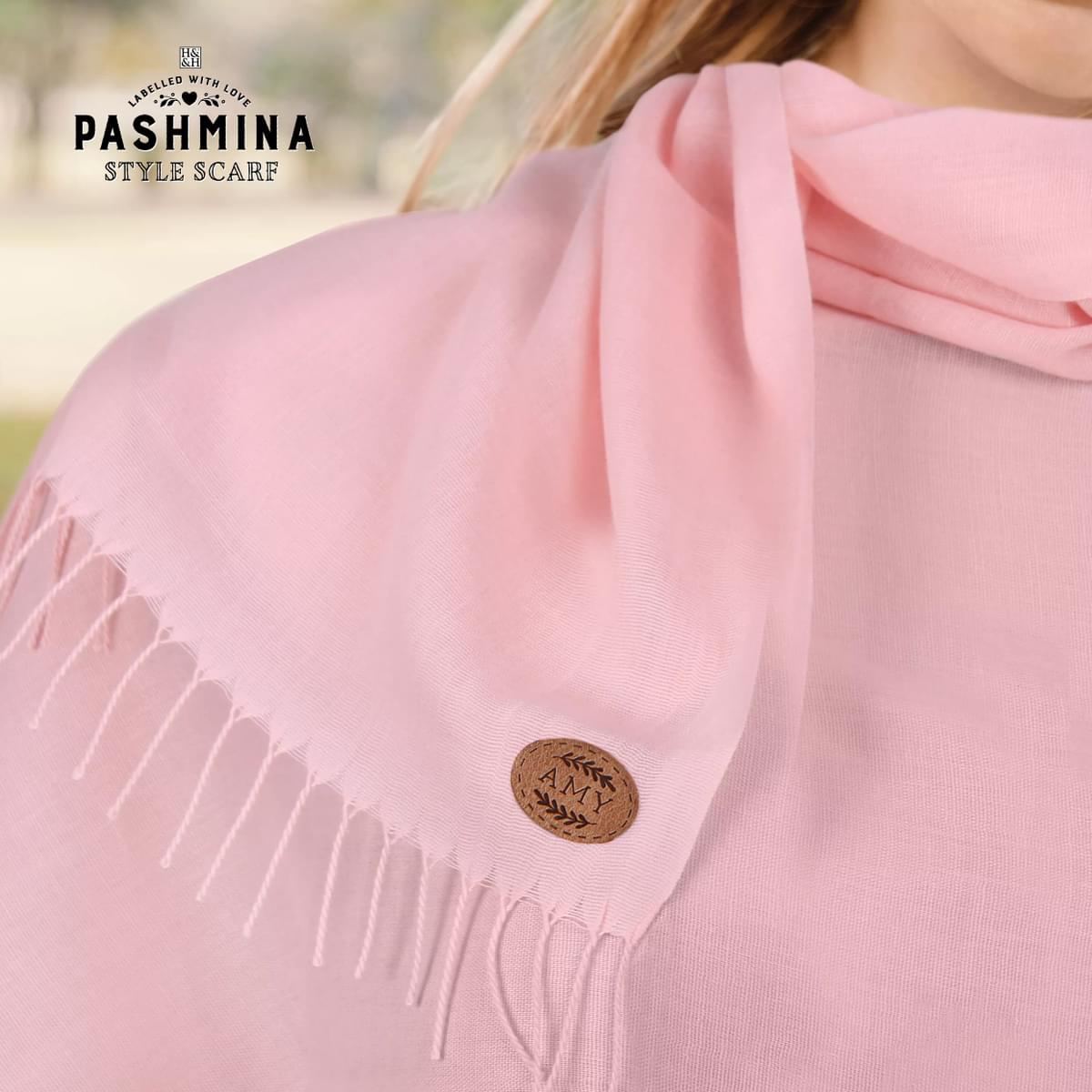 Amy Pashmina shown draped.