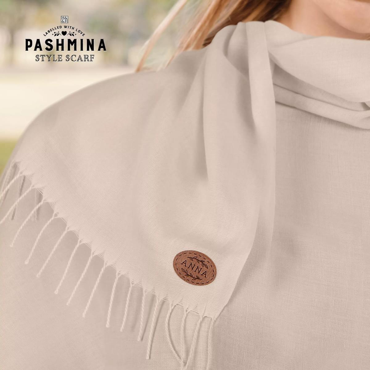 Anna Pashmina shown draped.