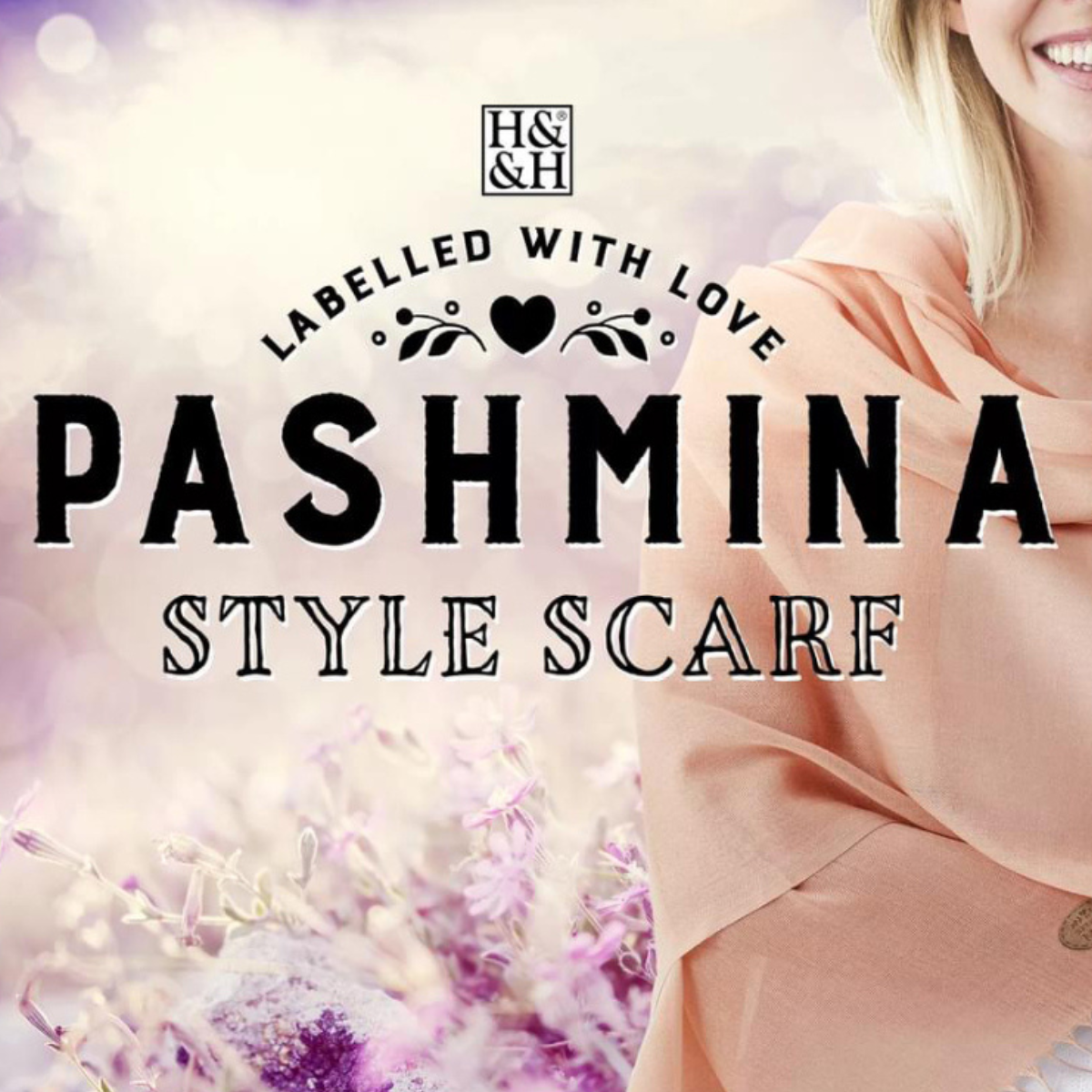 Pashmina Labelled With Love - Mum