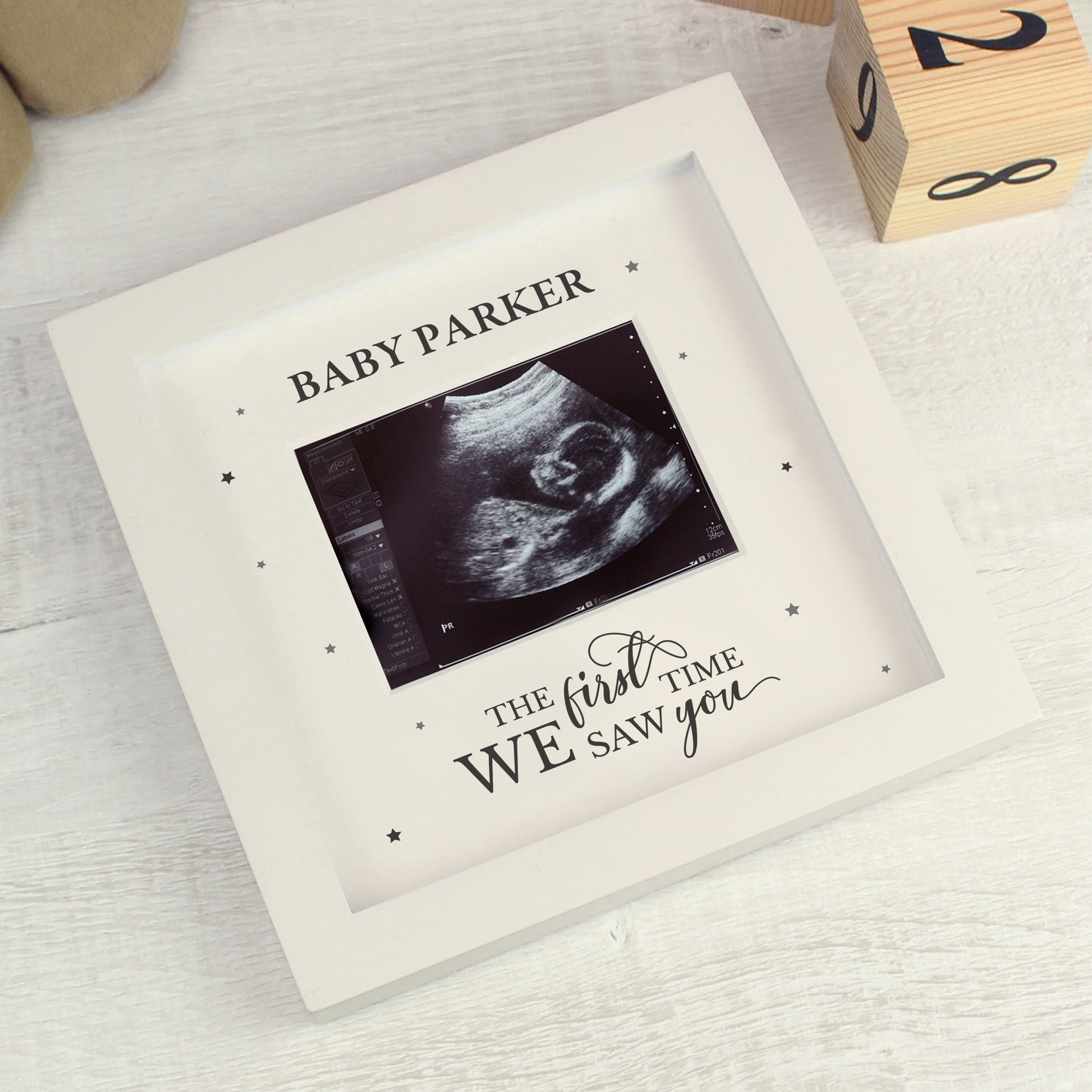 Personalised Baby Scan Photo Frame