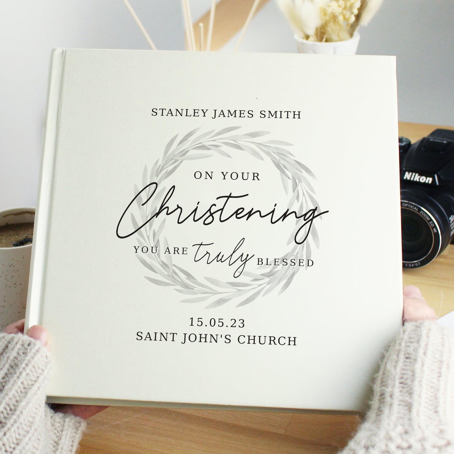 Photo Album - Christening Square Personalised