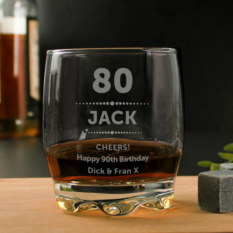 Personalised Whisky Glass