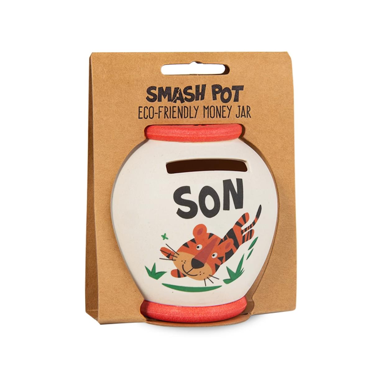 Son Smash Pot shown in card packaging.