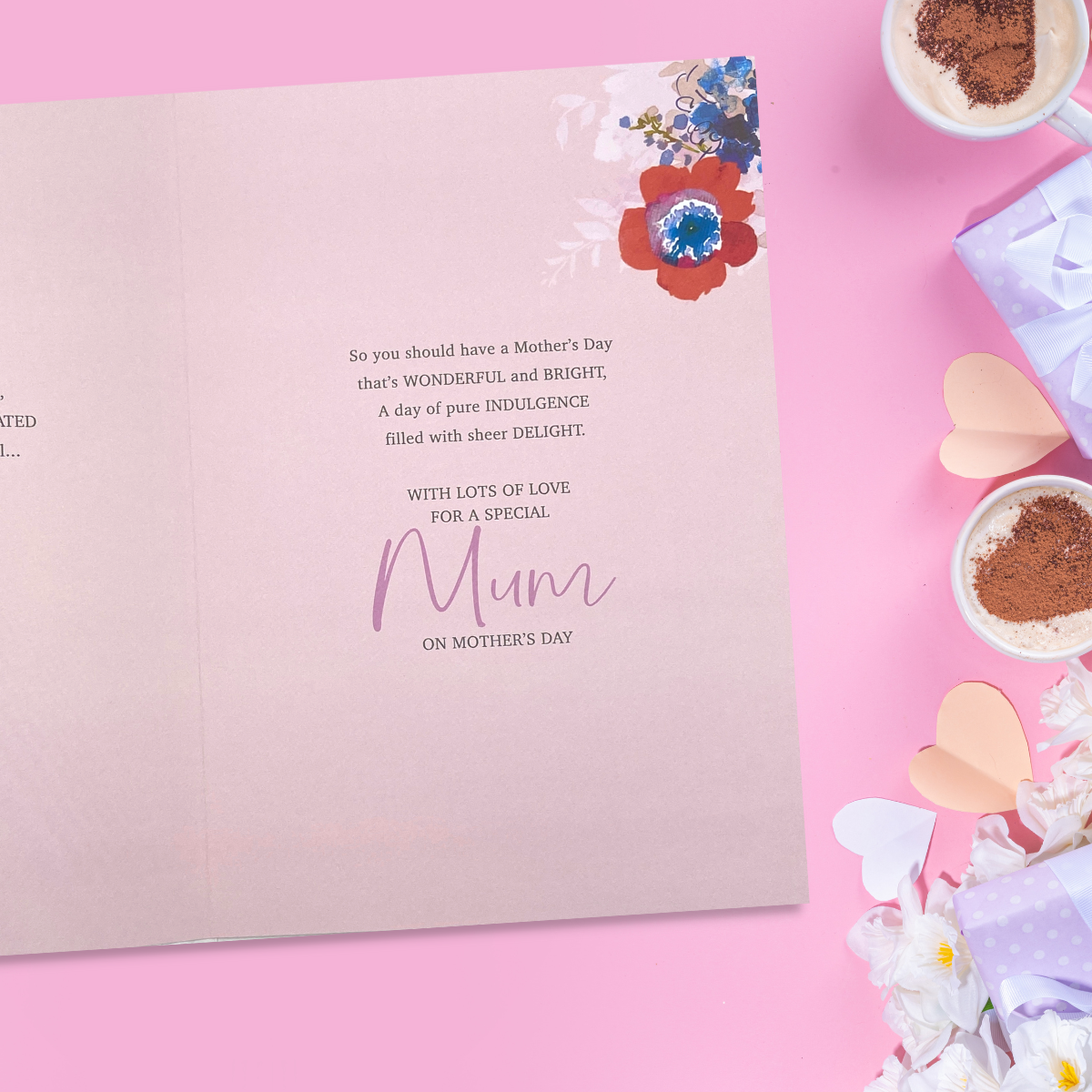 Mum Mother's Day Card - Rococo