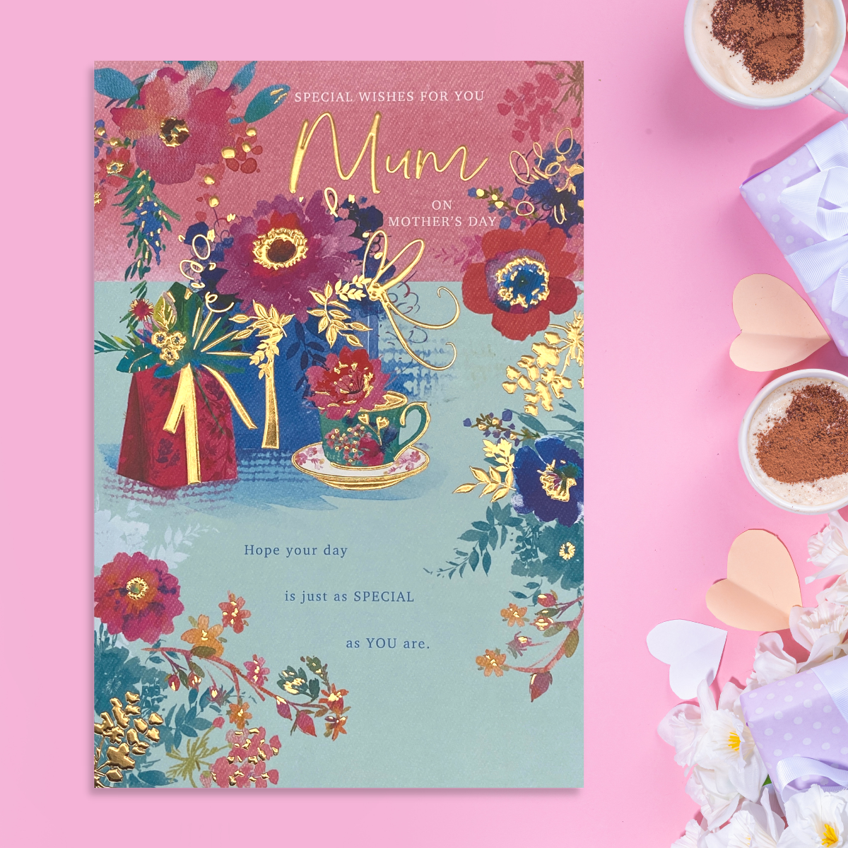 Mum Mother's Day Card - Rococo