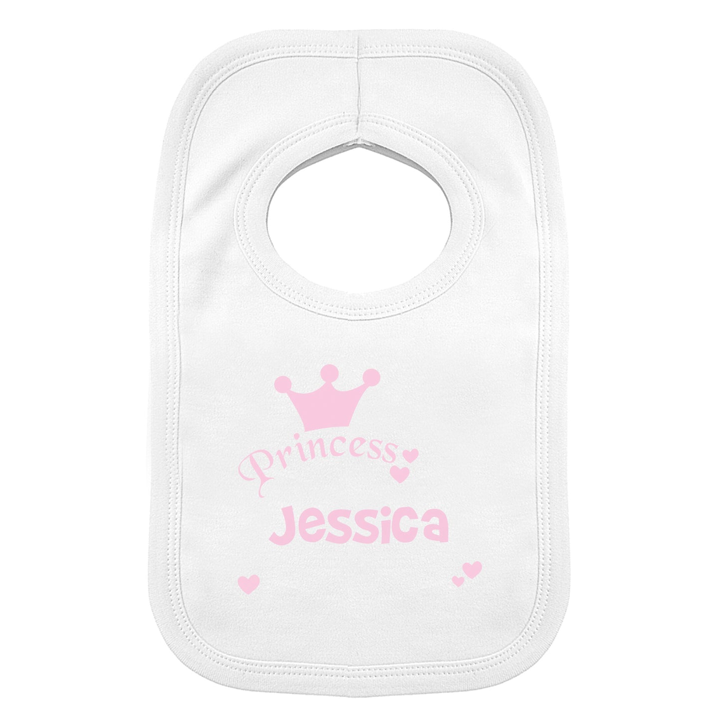 Personalised Princess Bib