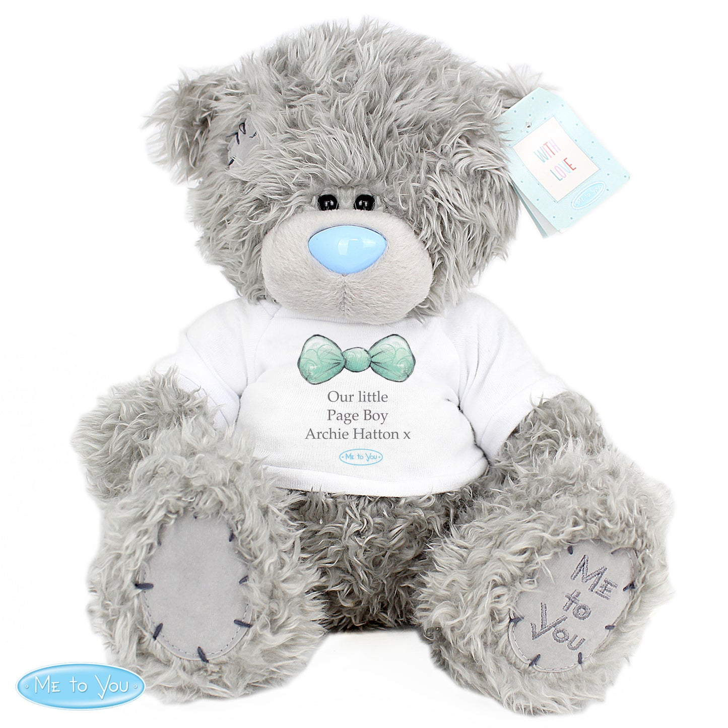 Personalised Pageboy & Usher Me To You Bear