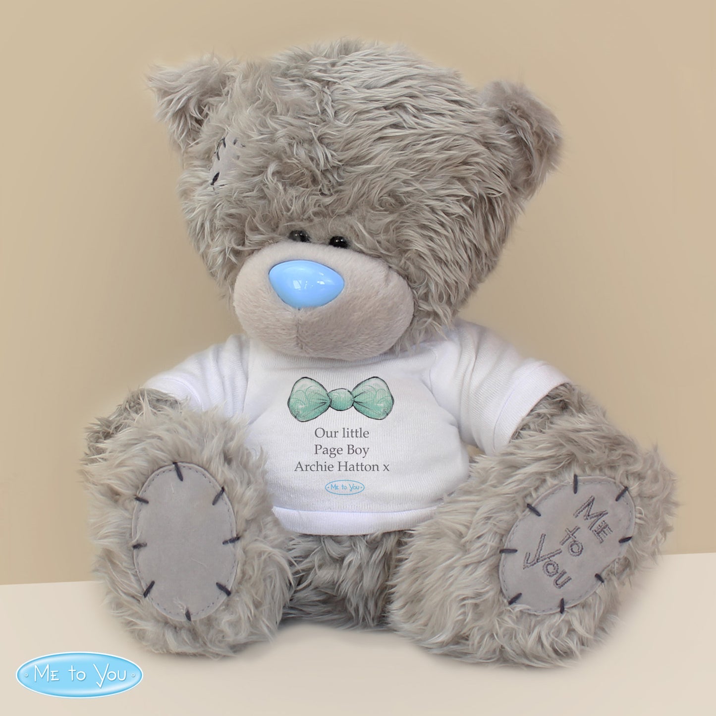 Personalised Pageboy & Usher Me To You Bear