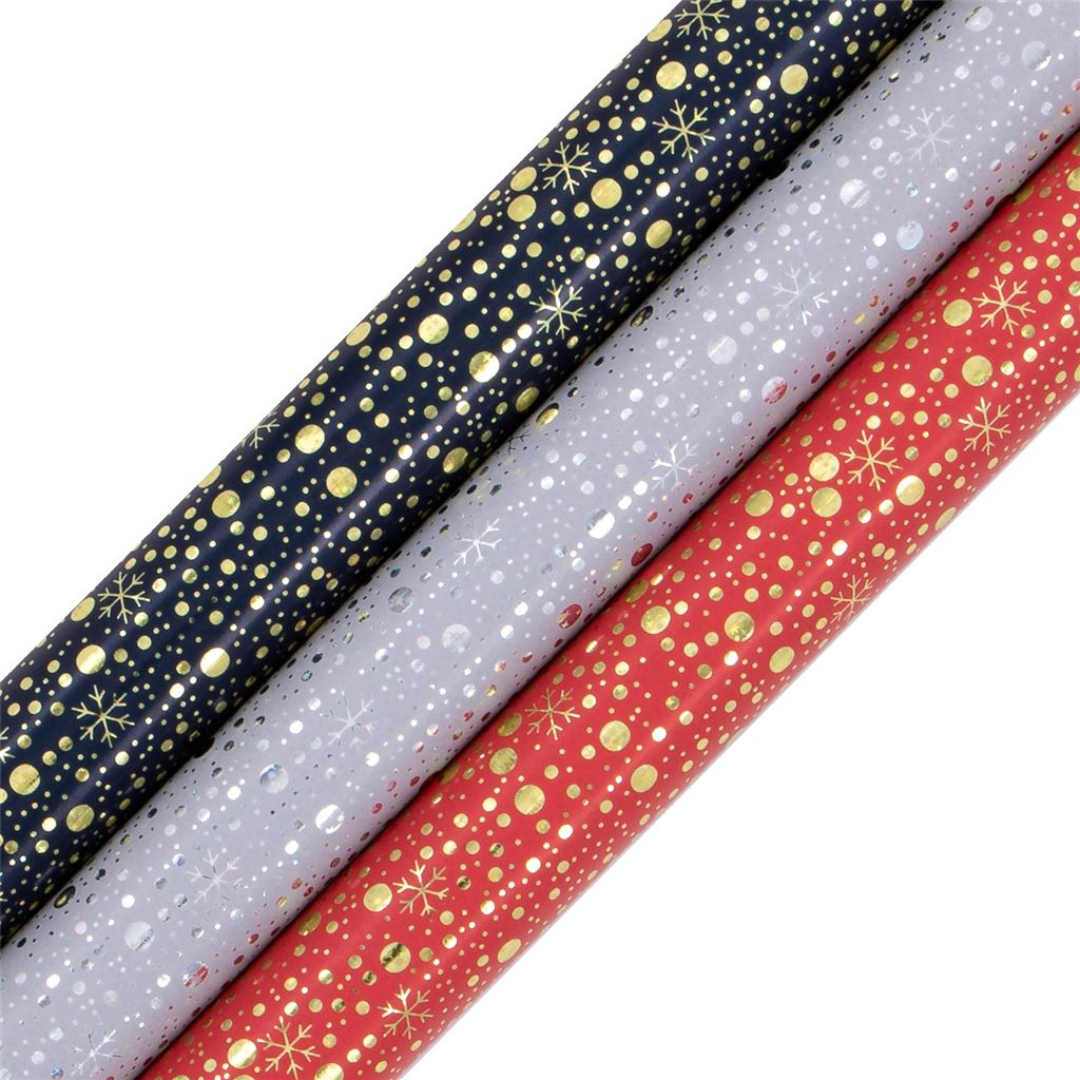 Christmas Rollwrap Collection - 3 x 2M Magical Night