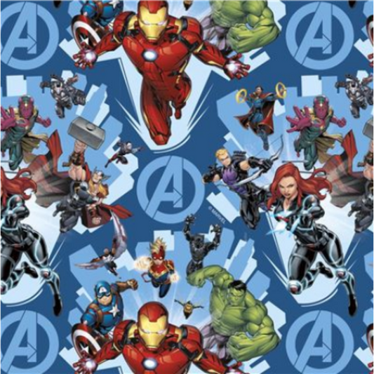 Marvel Avengers Rollwrap Displayed In Full