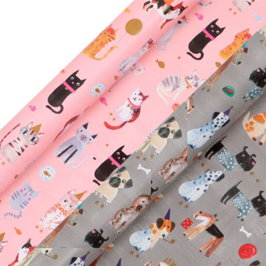 Rollwrap Collection - Cats & Dogs