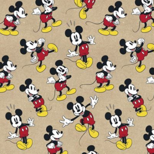 Mickey Mouse Rollwrap Design Displayed In Full