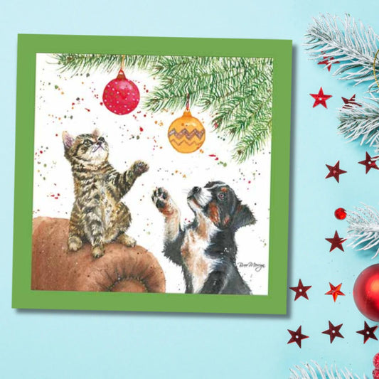 Open Christmas Card - Bree Merryn Tigger & Trooper