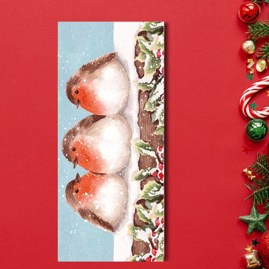 Money Wallet Christmas - Three Robins