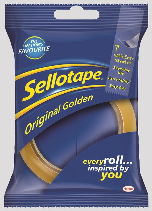 Sellotape Original Gold Large Reel