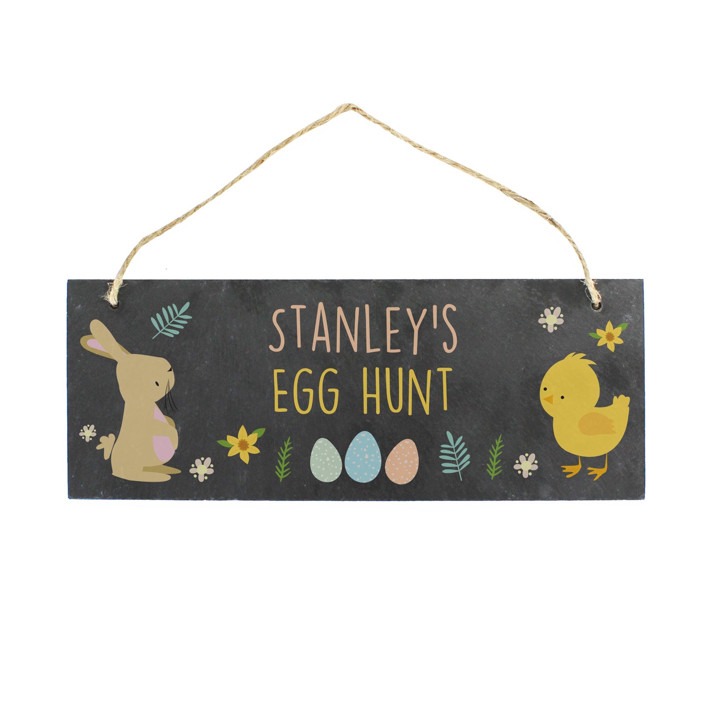 Personalised Easter Plaque