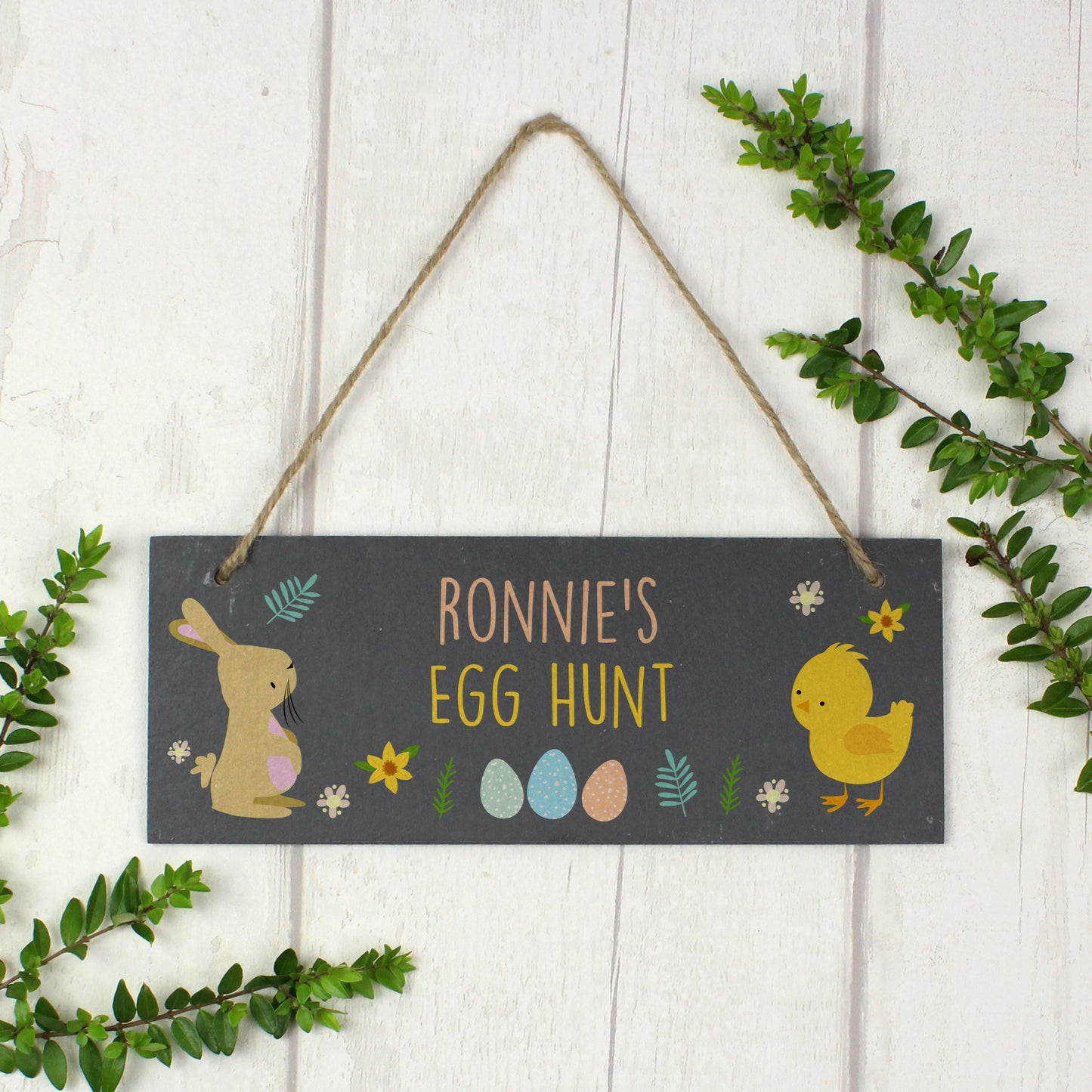 Personalised Easter Plaque