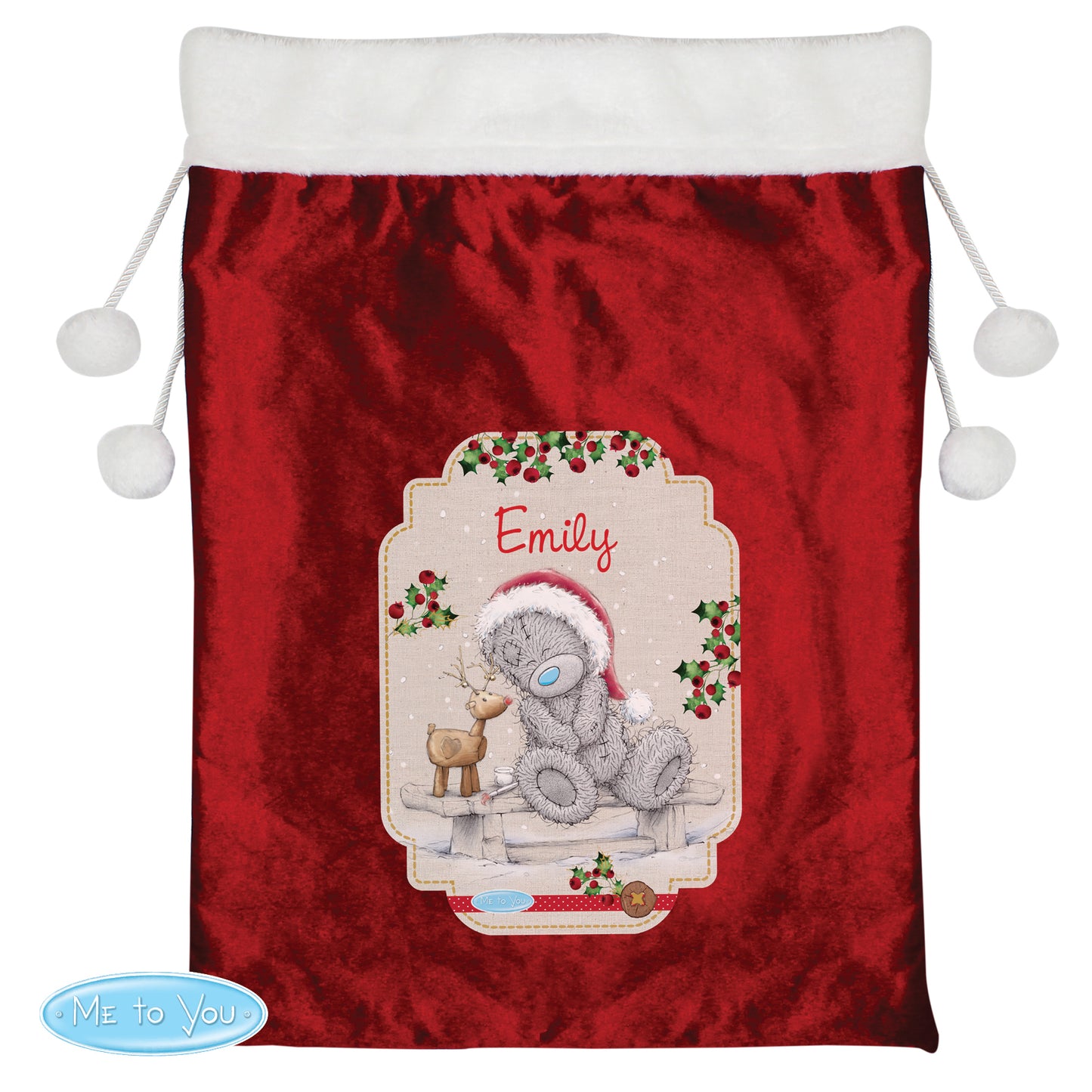 Personalised Christmas Santa Sack