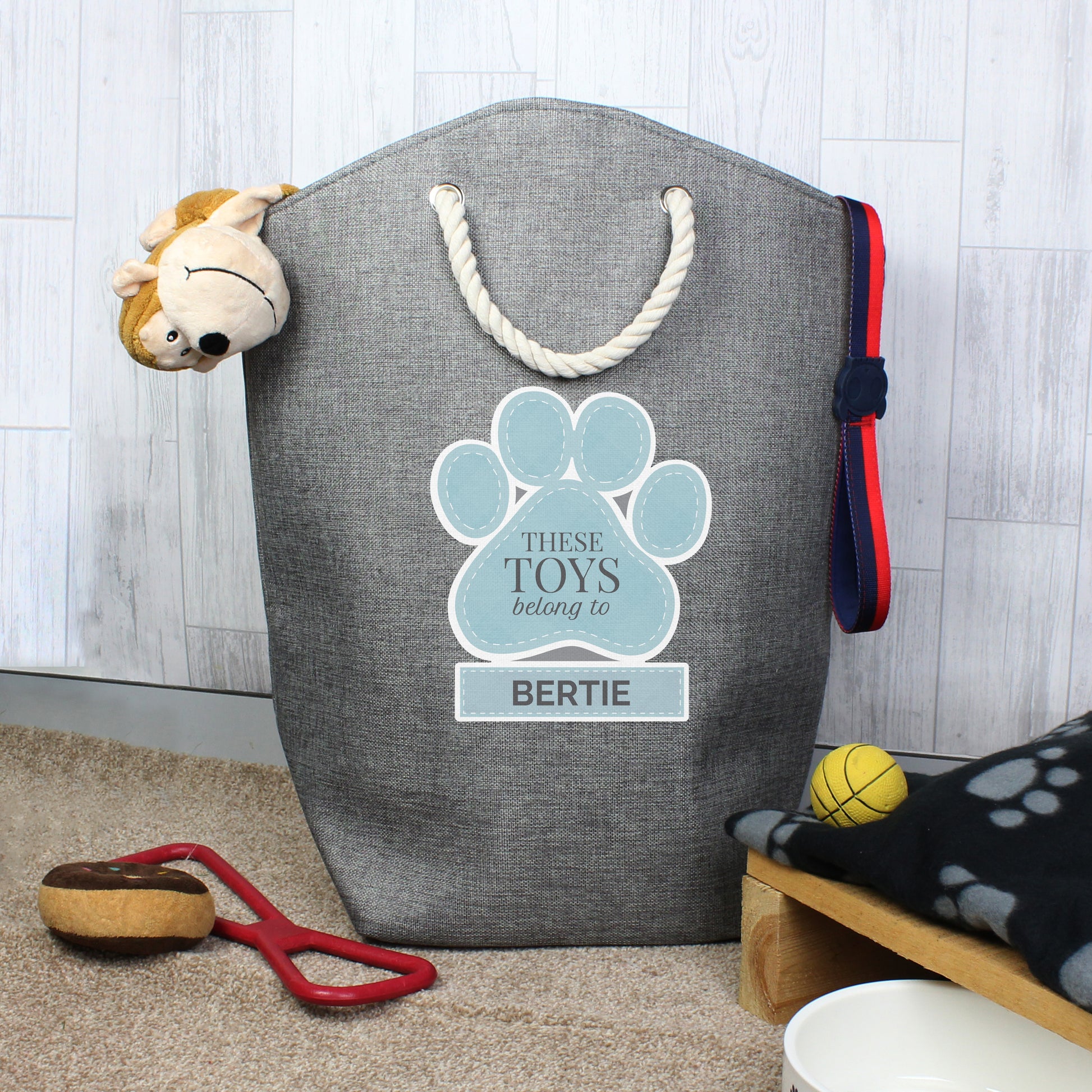 Personalised Paw Print Pet Storage Bag
