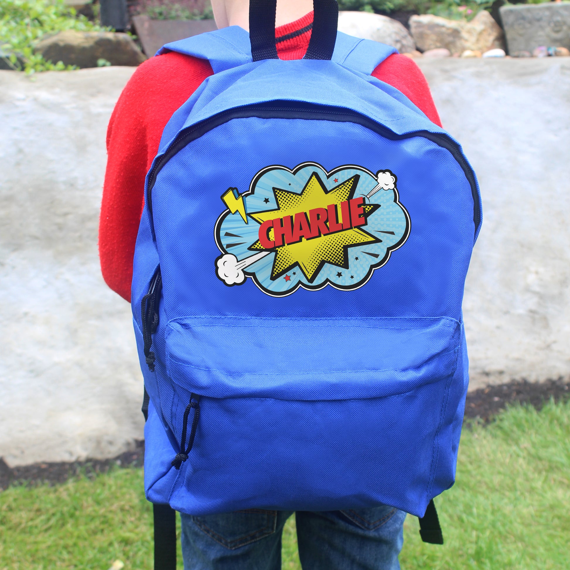 Personalised Kids Superhero Backpack