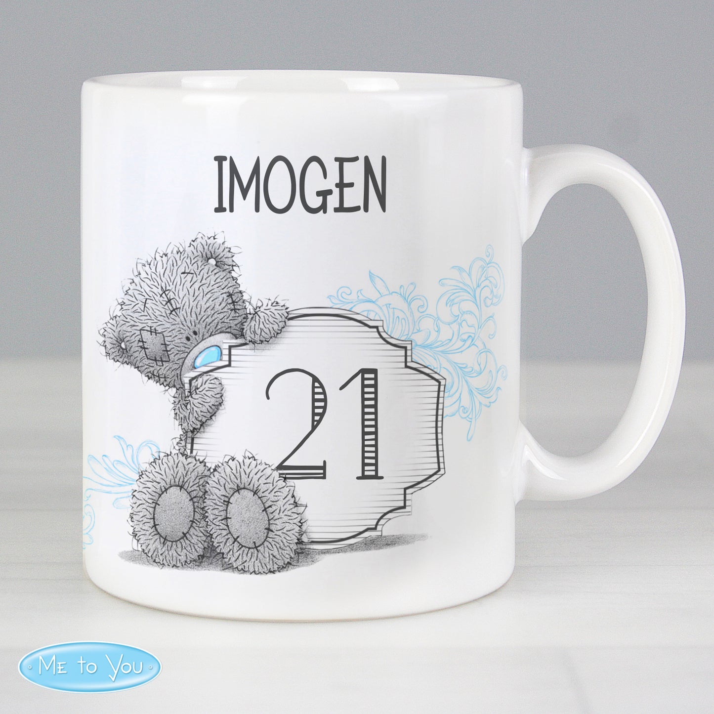 Personalised 21st Me To You Mug