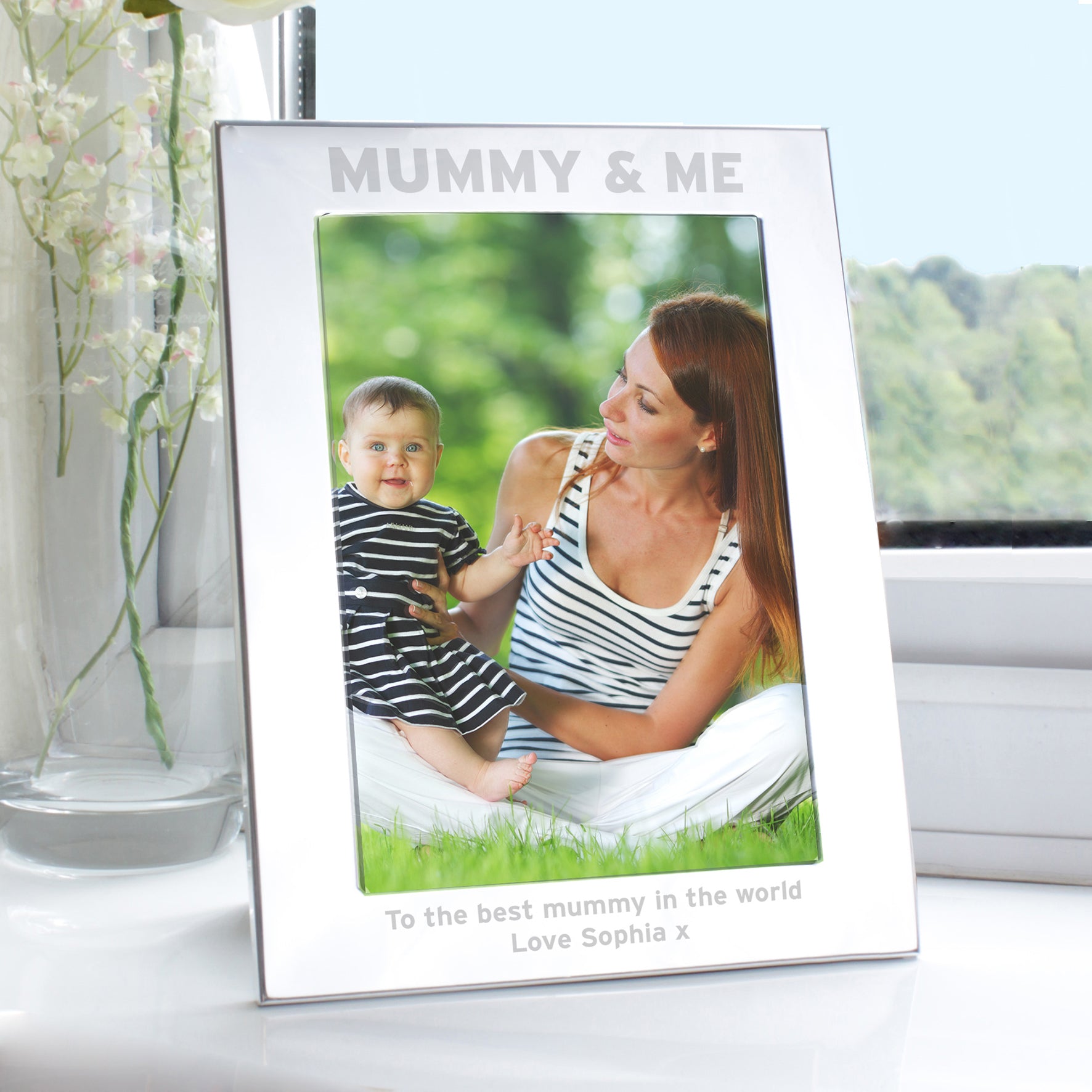 Personalised Mummy & Me Photo Frame