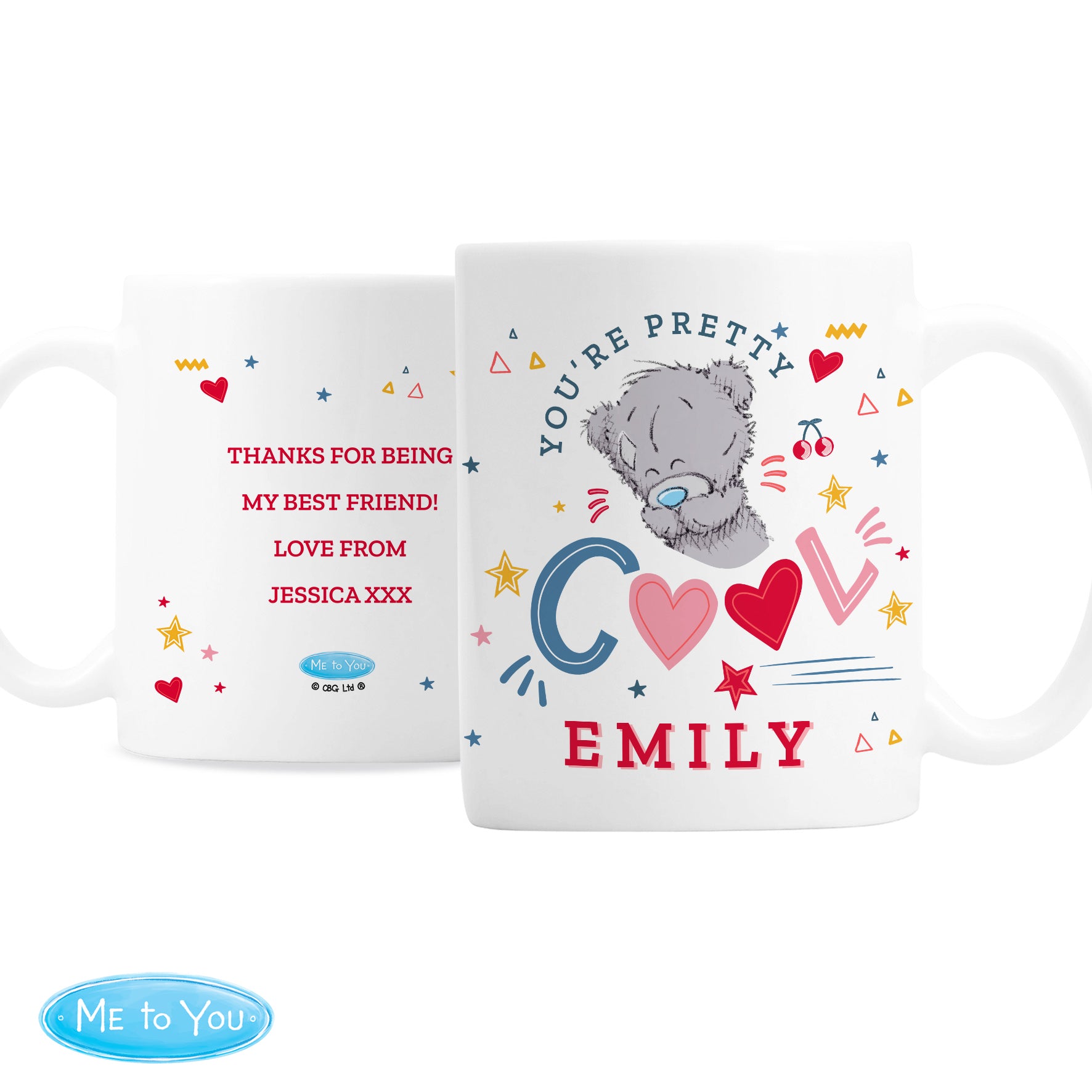 Personalised Me To You Valentine Mug