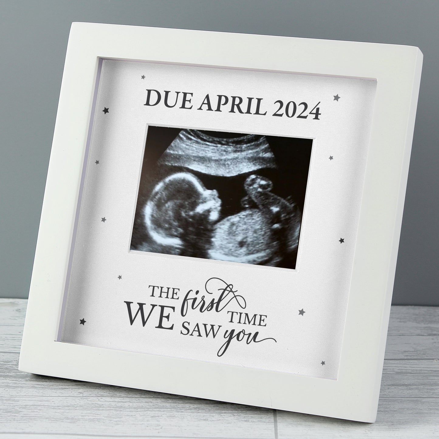 Personalised Baby Scan Photo Frame