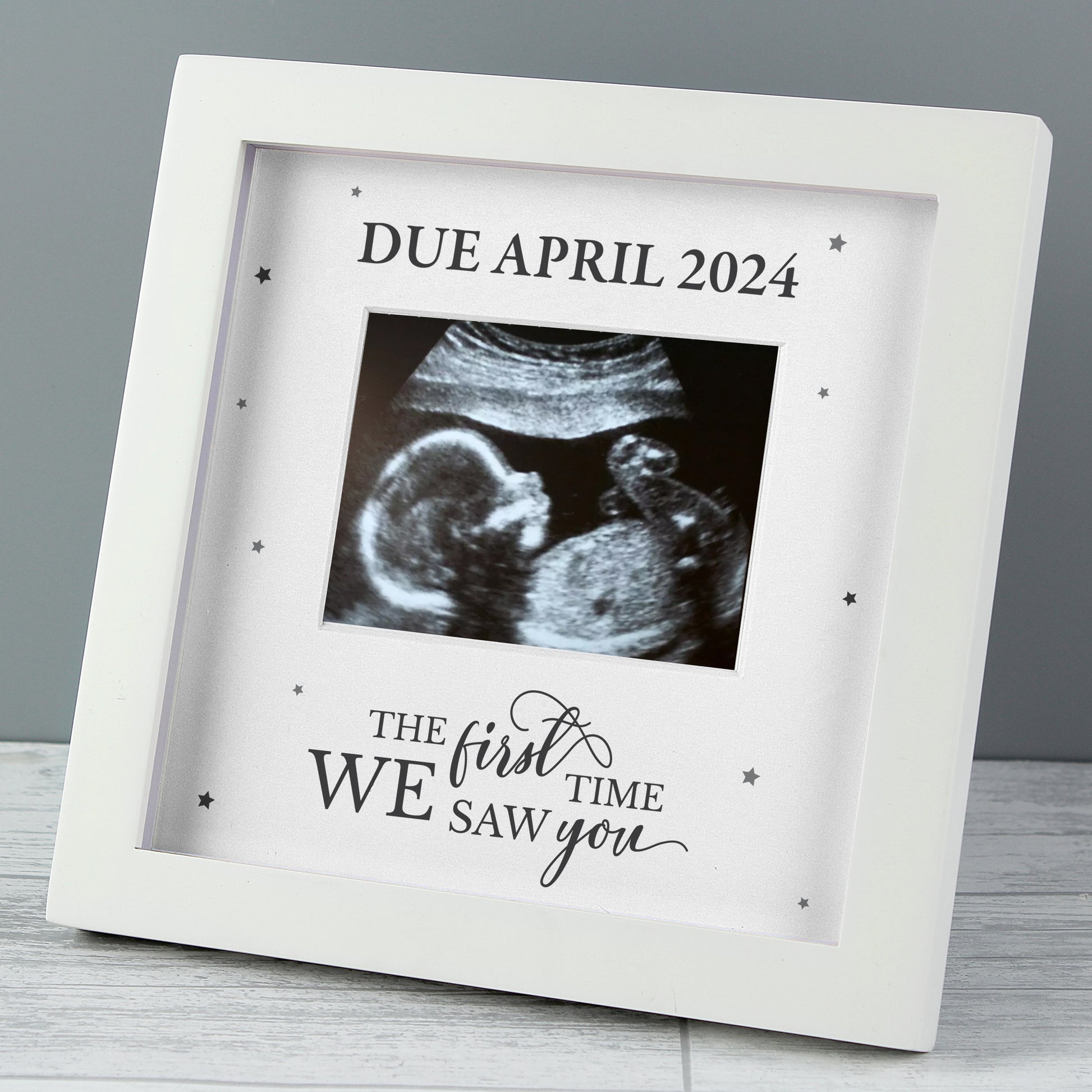 Personalised Baby Scan Photo Frame