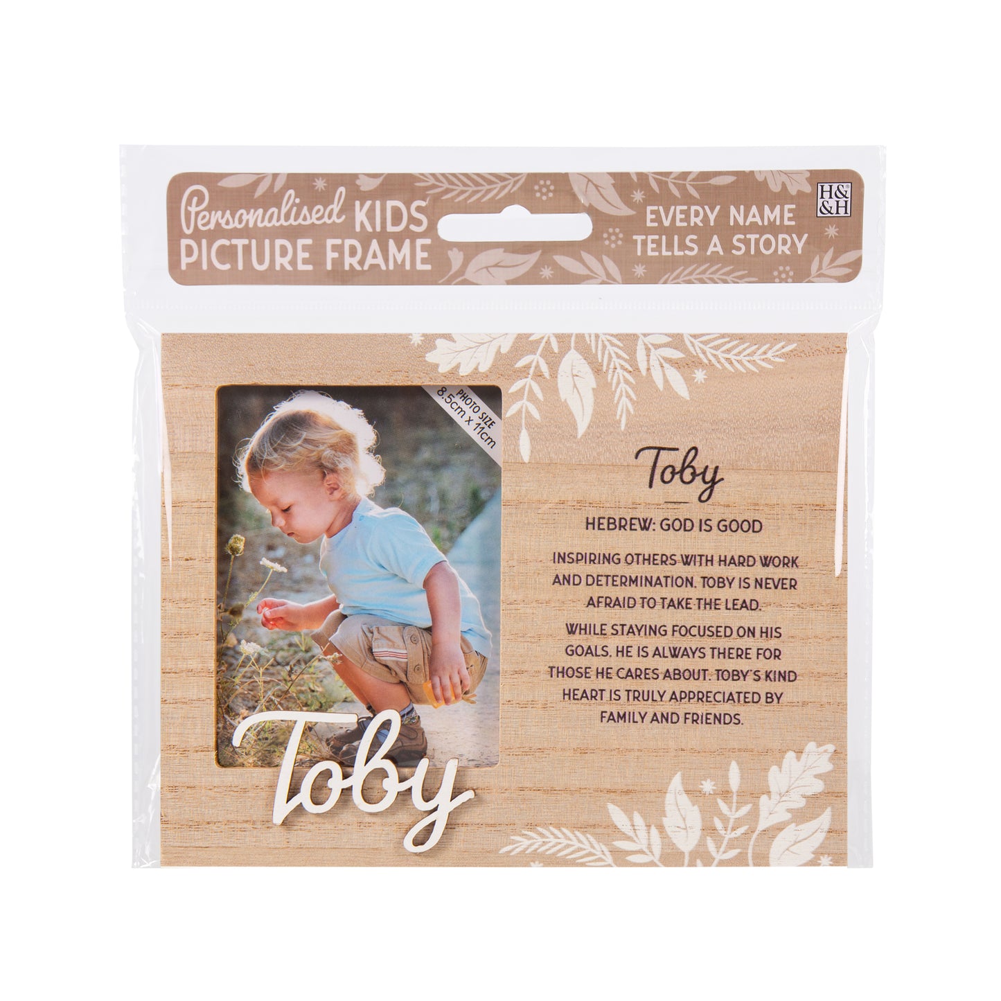 Kids Picture Frame - Toby