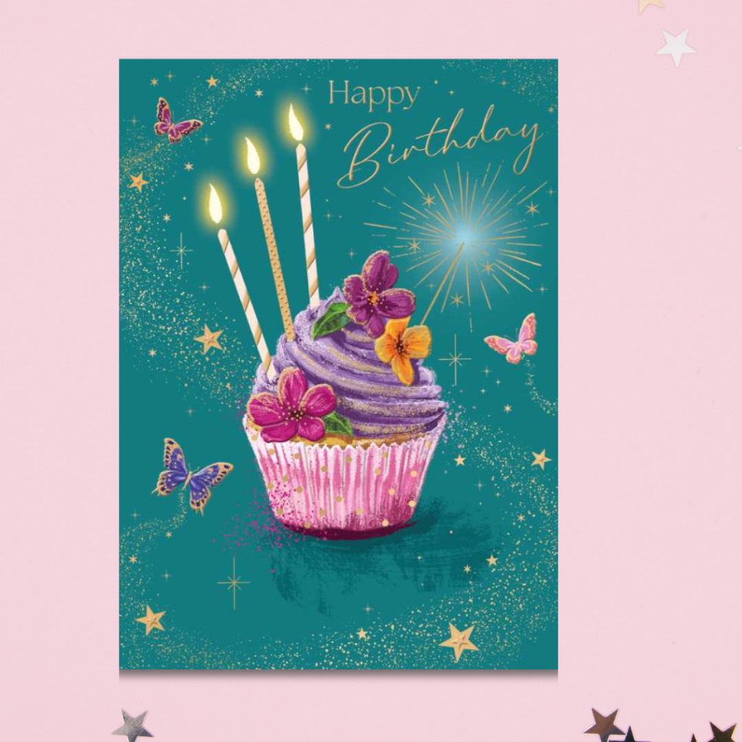 Sienna Birthday Card - Cupcake
