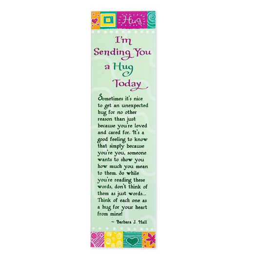 Bookmark - Sending A Hug Blue Mountain Arts