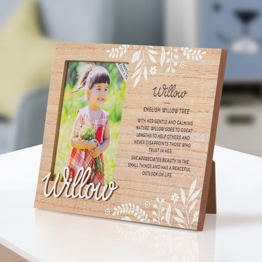 Personalised Kids Picture Frame - Willow