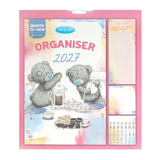 Me To You Household Planner 2027 - Tatty Teddy Month To View