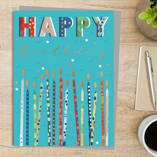 Birthday Wishes Card - Birthday Candles