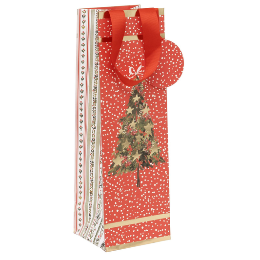 Christmas Gift Bottle Bag - Ruby Pines